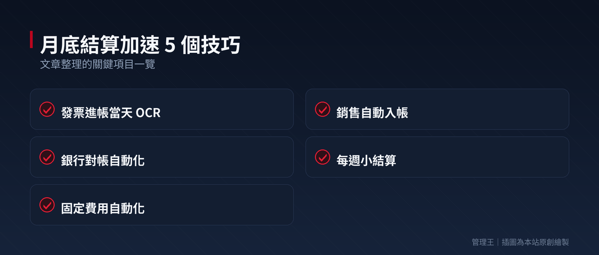 會計系統怎麼挑？2026 台灣中小企業實戰全指南（鼎新、用友、QuickBooks、Xero、管理王比較）：本文重點整理