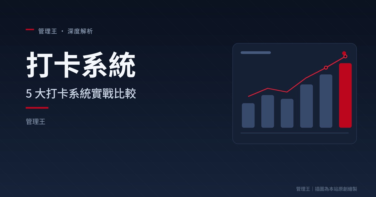 打卡系統怎麼選?防代打與勞基法加班全解析(uPass、Easyflow、麗暘、管理王 5 大比較)