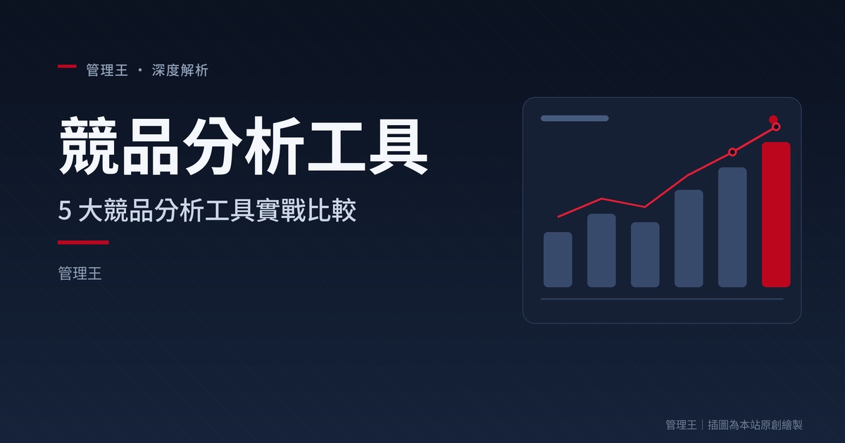 競品分析工具怎麼選？2026 台灣中小企業實戰指南(SEMrush、SimilarWeb、Ahrefs、管理王比較)