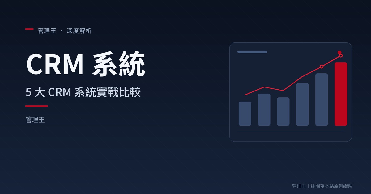業務員為什麼不肯用 CRM?2026 台灣中小企業 CRM 挑選指南(Salesforce、HubSpot、管理王比較)