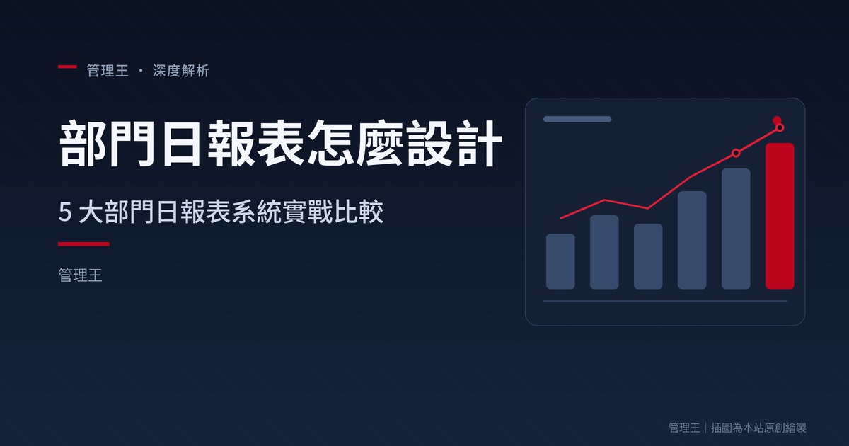 部門日報表這樣設計:2026 台灣企業實戰指南（Notion、Confluence、Lark、管理王比較）