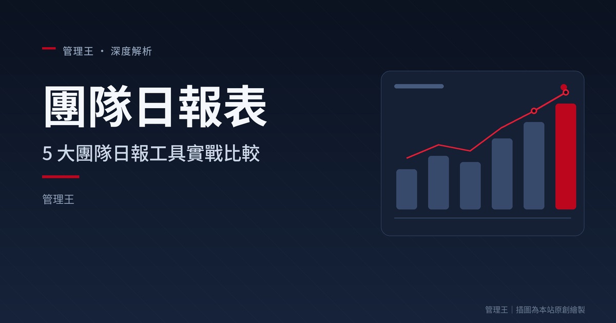 團隊日報表這樣做:2026 台灣管理實戰指南（Slack Standuply、Geekbot、Range、管理王比較）